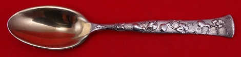 Ice Cream Spoon GW  w/ gourd motif  6 1/8